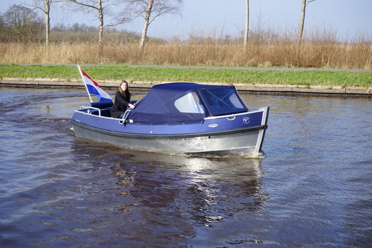 Van Vossen E-Sloep 550 te koop | Elektrische sloep | Van Vossen E-boats